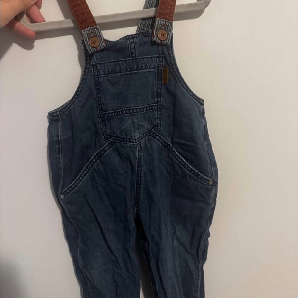 Souris Mini Kids Denim Overalls
